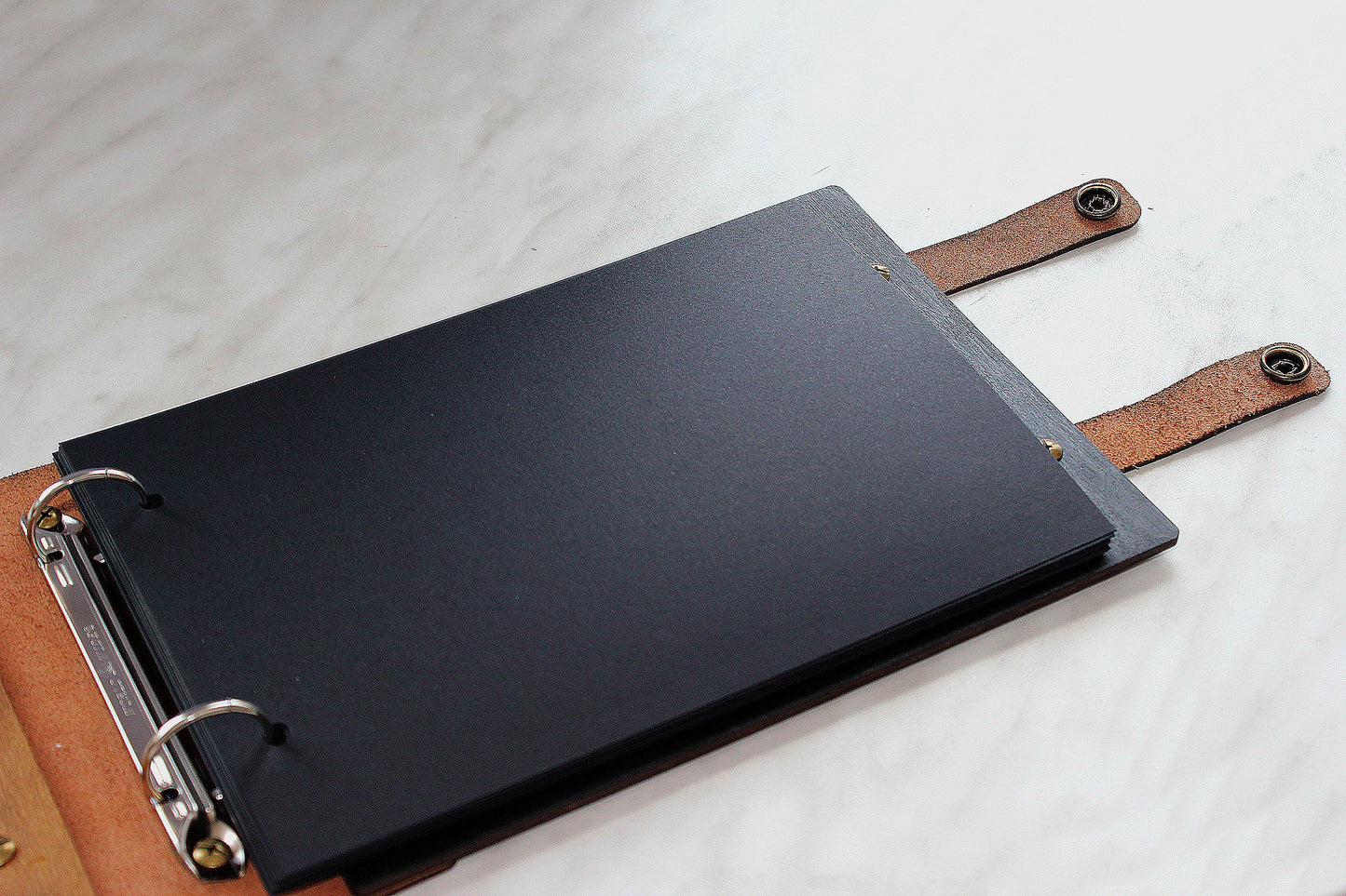 Personalized Wooden Wedding Photo Album, Anniversary Scrapbook
