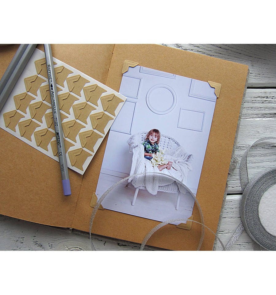 Corners for photos Photo Album Paper Photo Corners Stickers