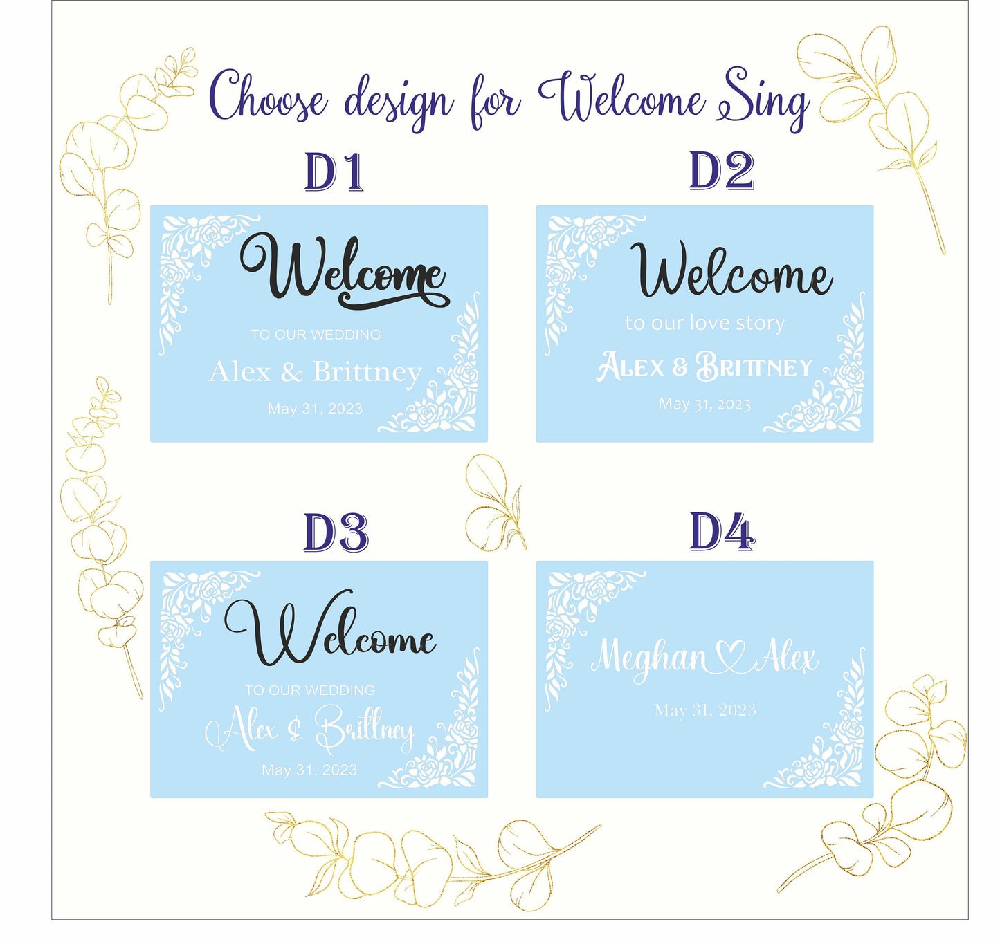 3D Wooden Wedding Welcome Sign, Personalized Name Decor